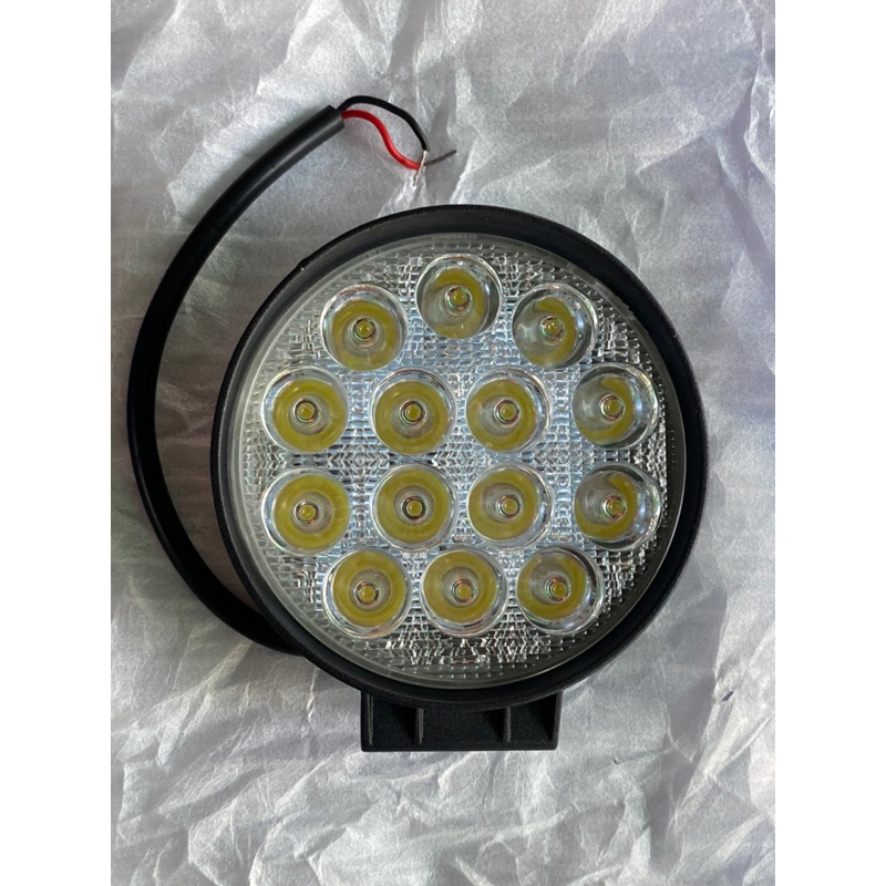 สปอตไลท์ LED WatZ 9V-48V กลมกลาง 4.5นิ้ว (เม็ดLED 14 เม็ด) | Shopee ...