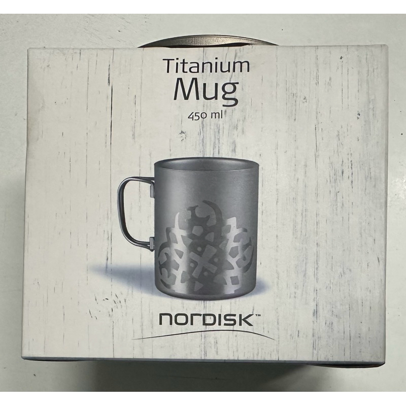 Titanium Cup NORDISK Outdoor Mug Made Of Titanium Double Wall