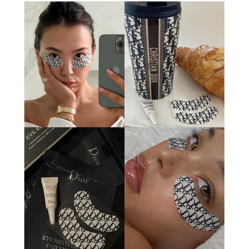 พร้อมส่ง DIOR EYE REVIVER PATCHES Shopee Thailand
