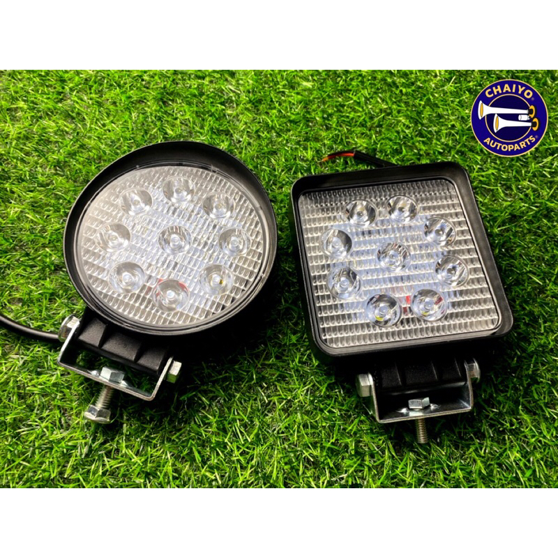 ไฟสปอร์ตไลท์ LED 27W กลม และเหลี่ยม | Shopee Thailand