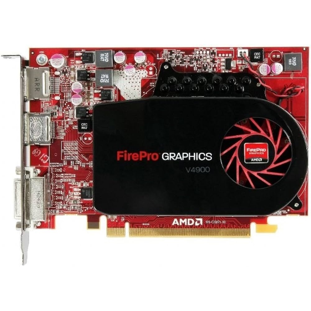 FirePro V4900 1GB 128-bit GDDR5 PCIe 2.1 x16 DVI DP Video Card ต่อออก ...
