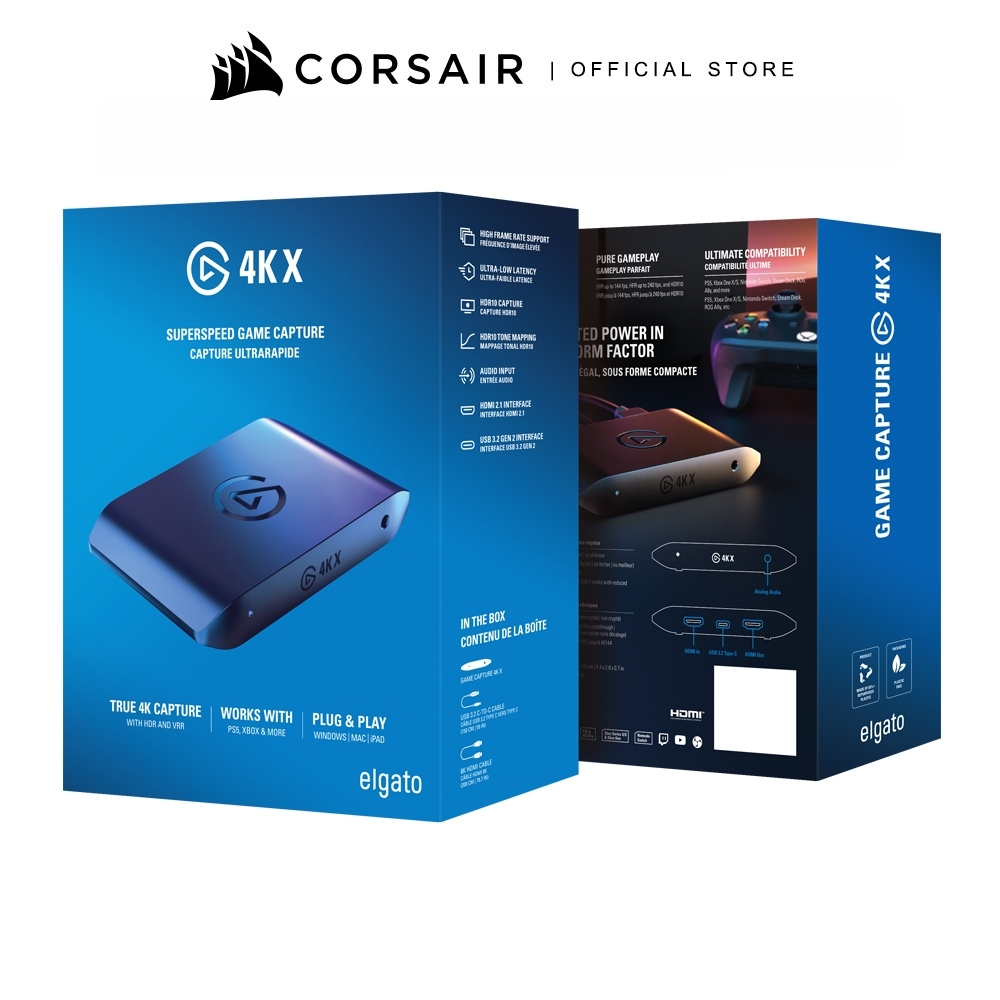 ELGATO GAME CAPTURE 4K X : 10GBH9901 | Shopee Thailand