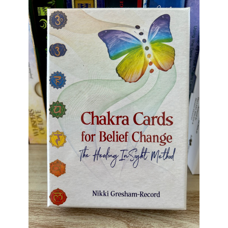 ไพ่ออราเคิลแท้ Chakra Cards For Belief Change: The Healing InSight ...