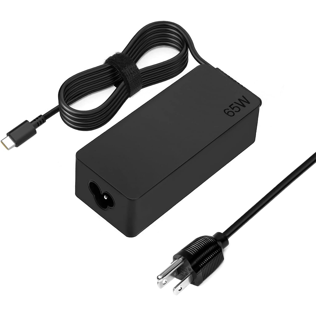 Lenovo 65w Standard AC Adapter (USB-C) ที่ชาร์จสำหรับทุกอุปกรณ์ที่ใช้ ...