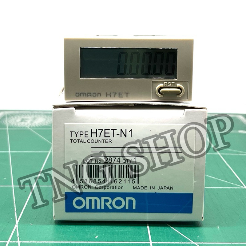 H7ET-N1 COUNTER แบบดิจิตอลขนาดเล็ก เคาน์เตอร์ 7digit 0s-999h 59min 59 ...