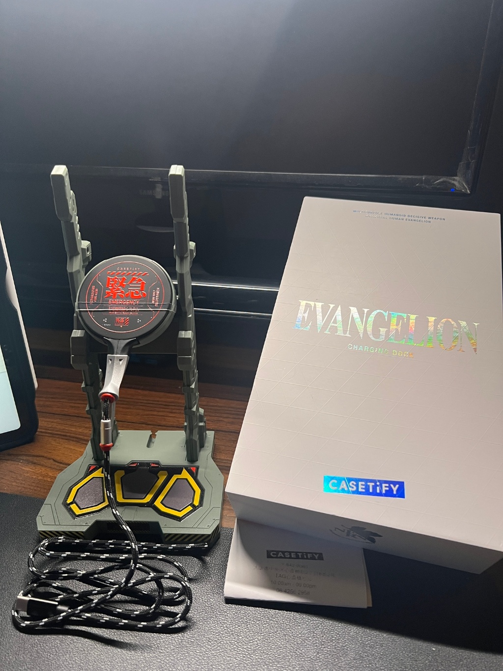 Casetify แท่นชาร์จ Evangelion Evangelion Charging Dock (with Umbilical