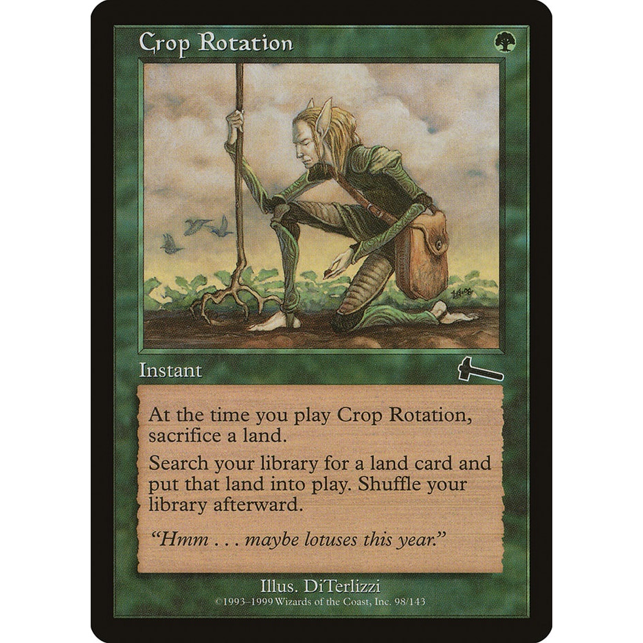 Crop Rotation การ์ด Magic The Gathering ของแท้ | Shopee Thailand