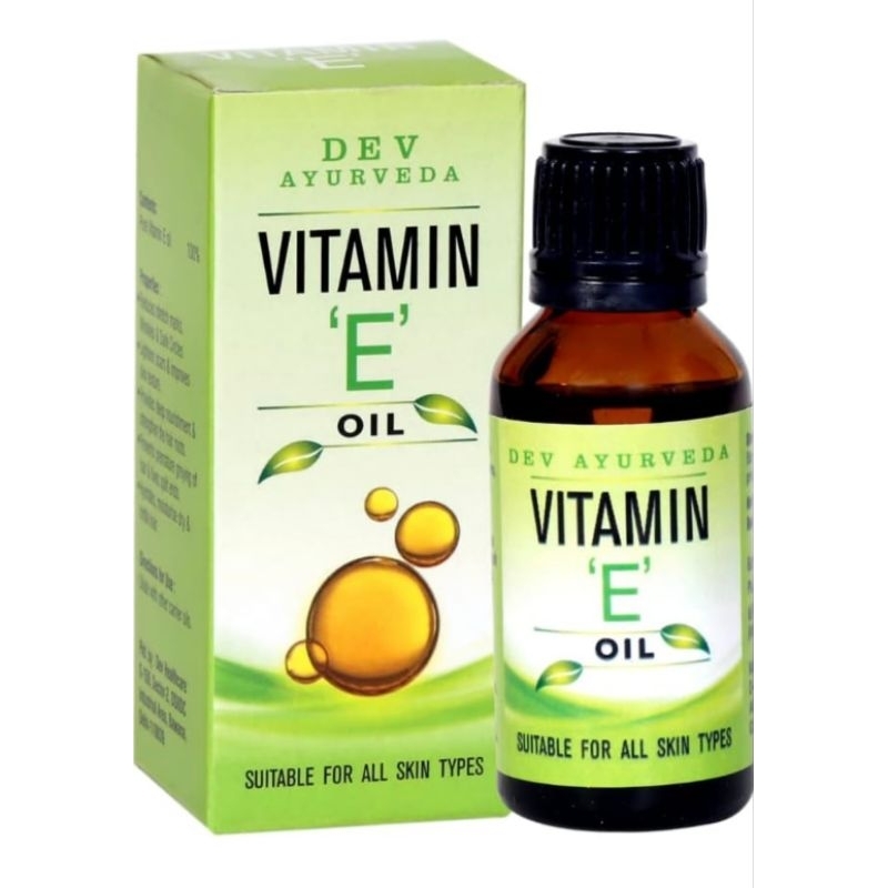 DEV AYURVEDA น้ำมันวิตามินอี 10 ml (หมดอายุ 01/2027) Shopee Thailand