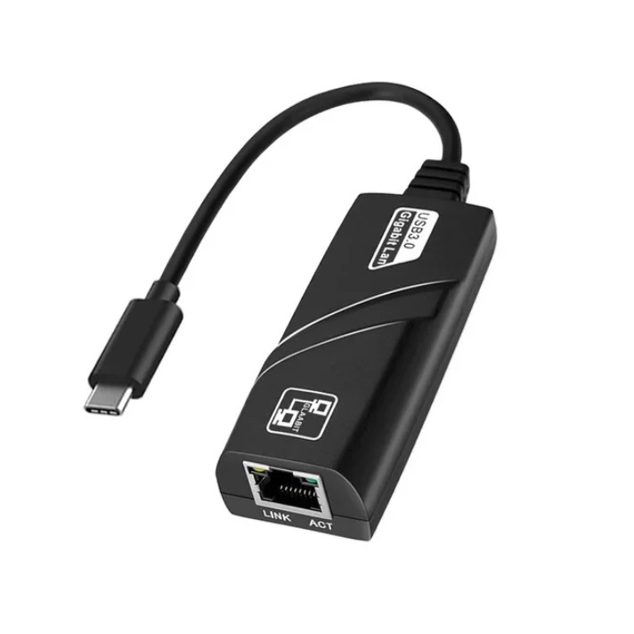 USB 3.0 to RJ45 Type C to RJ45 Gigabit Lan 10/100/1000 Ethernet Adapter ...