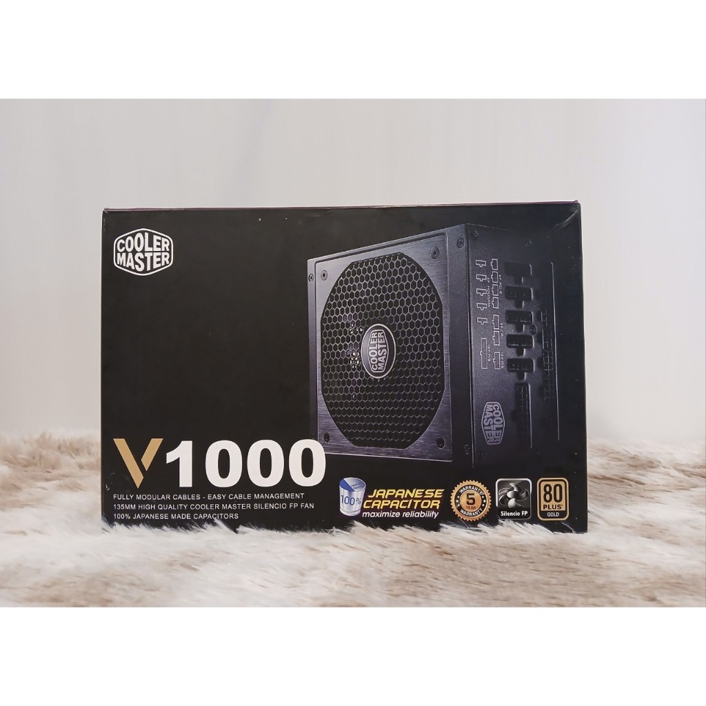 POWER SUPPLY (80+ GOLD) COOLER MASTER V10001000w Shopee Thailand