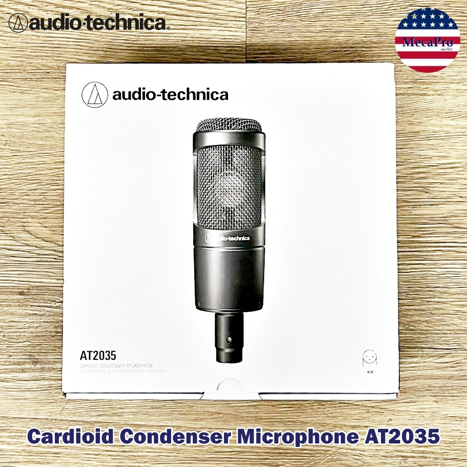 Audio Technica® Cardioid Condenser Microphone AT2035 ไมโครโฟน ...