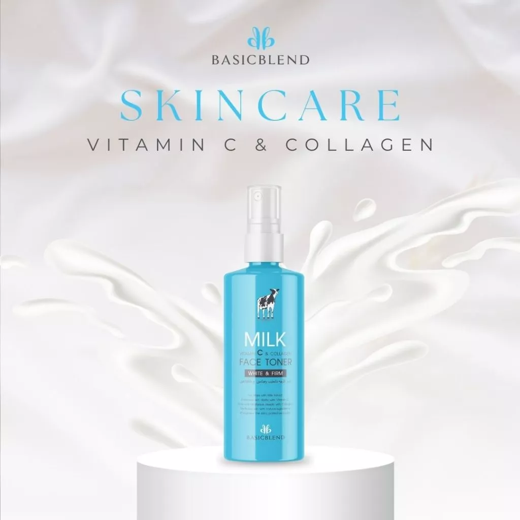 Basic Blend Milk Vitamin C and Collagen Face Toner
