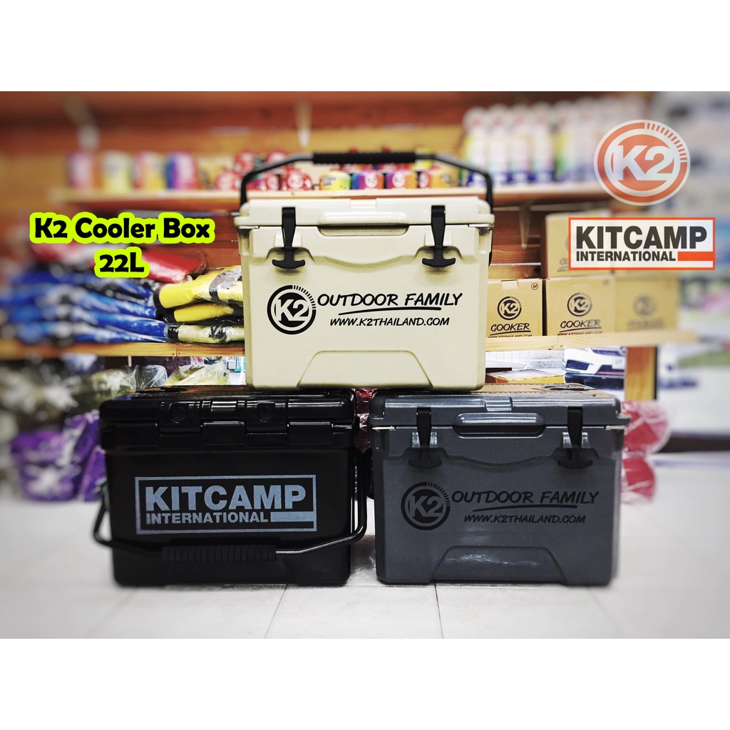 K2 Cooler Box Multifunction.ขนาด 22L กระติกเก็บความเย็น (สินค้ามีการรับ