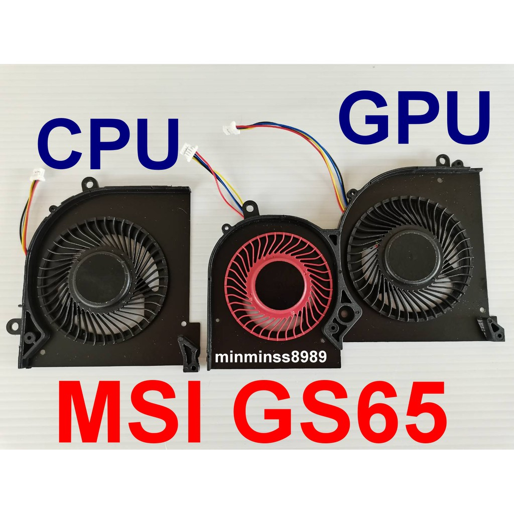 Ventola Di Raffreddamento CPU+GPU Per MSI GS65 MS-16Q4 - Ricambio Per Notebook Gaming - Foto 7