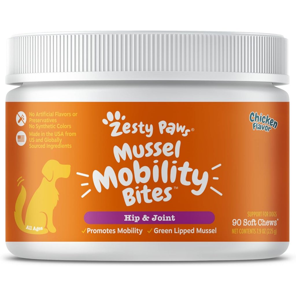 [แบ่งขาย] Mussel Mobility Bites อาหารเสริมสุนัข บำรุงข้อต่อ สะโพก สะบ้า ...