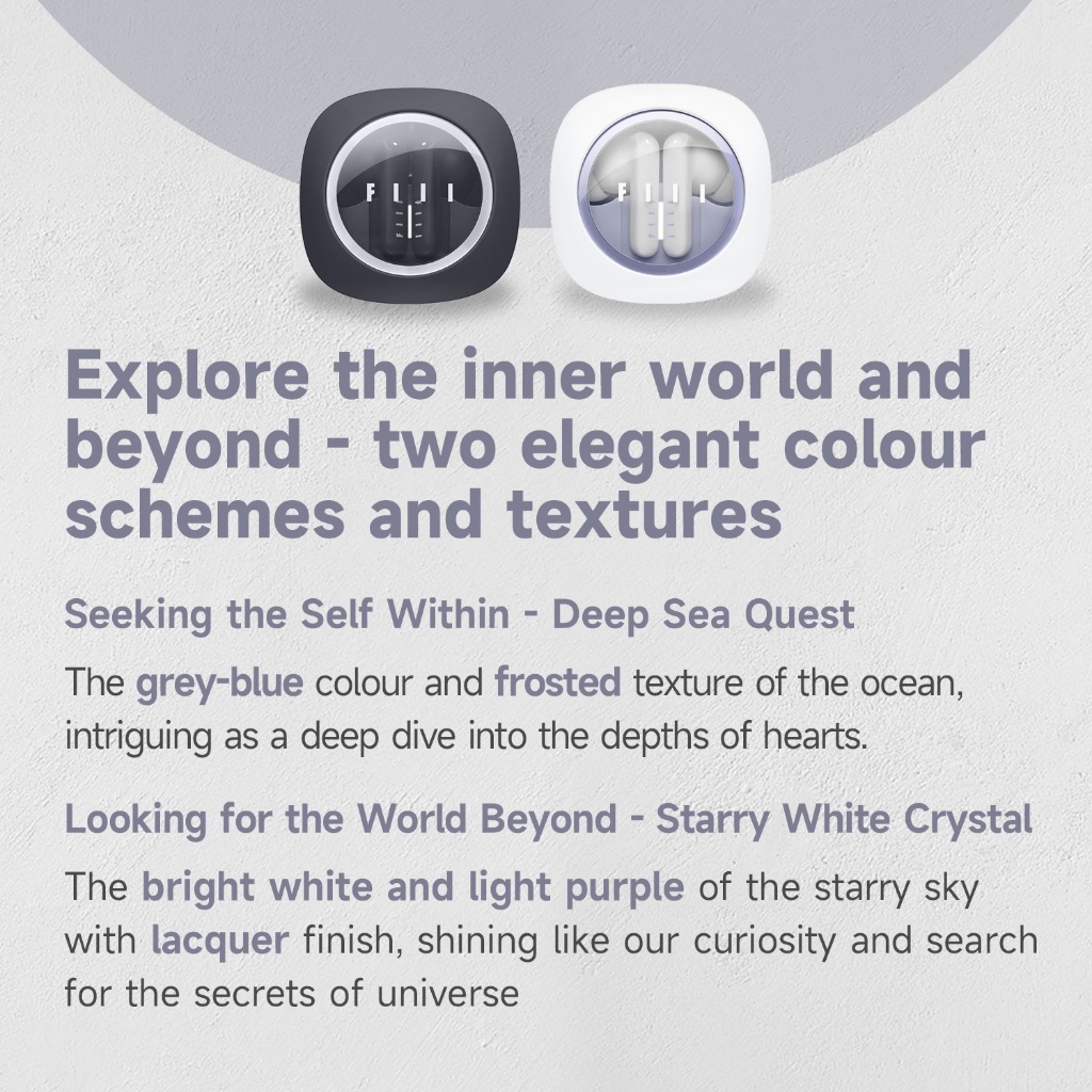 FIIL Key Pro (Global Version) หูฟังบลูทูธ หูฟังไร้สาย Bluetooth 5.4