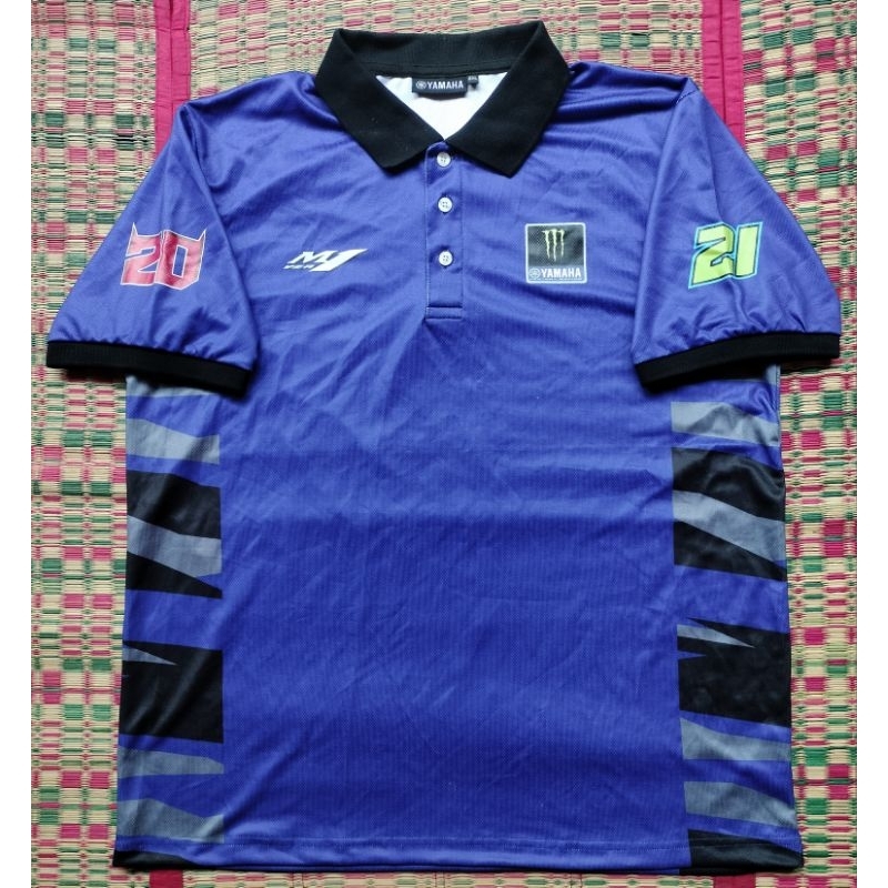 เสื้อเชียร์ MOTO GP Yamaha M1 VZR Shopee Thailand