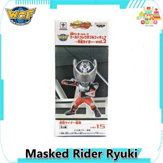 Wcf Kamen Rider Ryuki โมเดล คาเมนไรเดอร์ ริวคิ ตัวหัวโตน่ารักน่าสะสม 