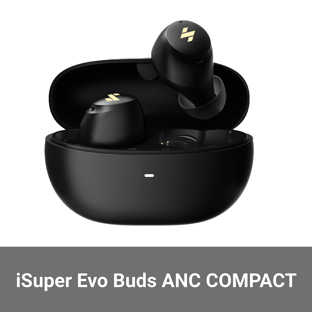 [799 บ. โค้ด 20XTRA425] iSuper Evo Buds ANC Compact หูฟังไร้สาย ตัด ...