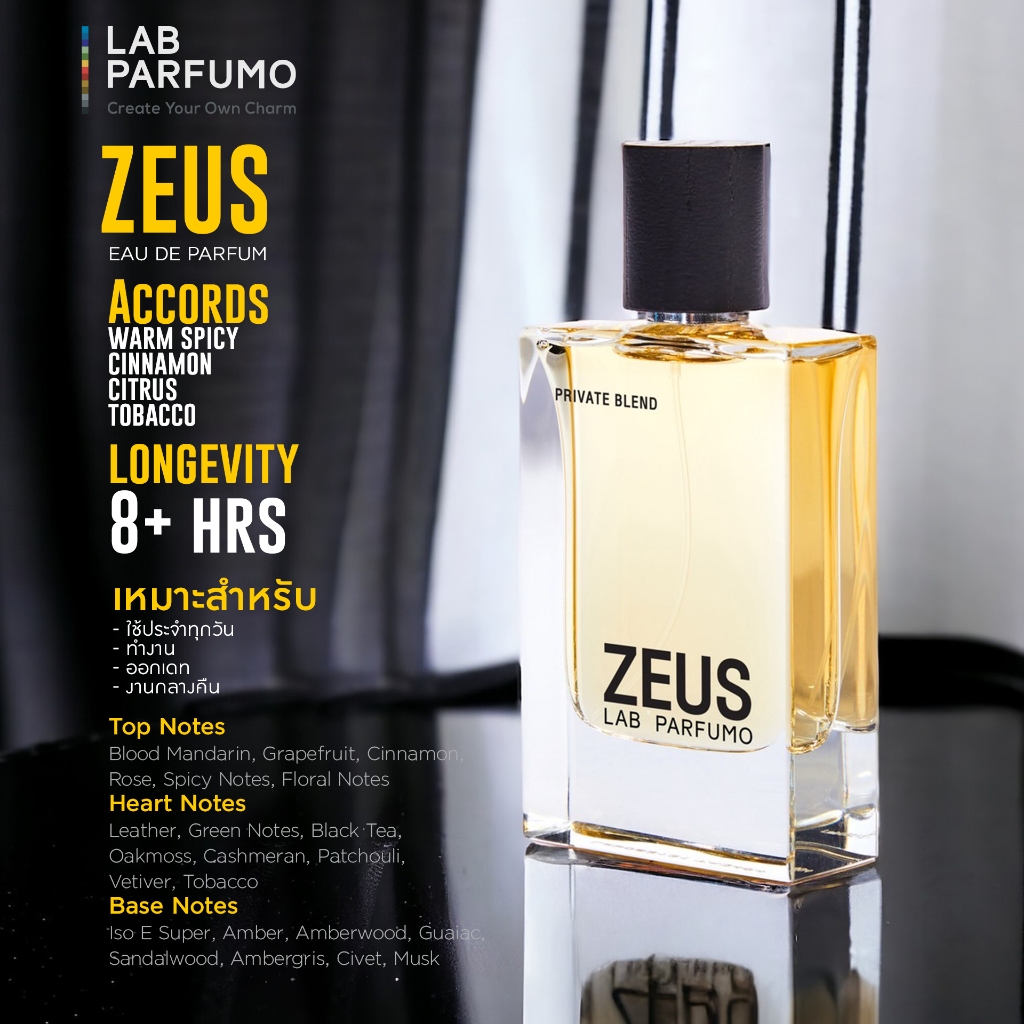 LAB PARFUMO Zeus EDP 50ml ゼウス 香水 フレグランス
