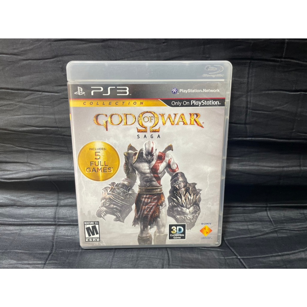 แผ่นเกมส์ PS3 Game God of War Saga Collection PS3 Zone 1 Shopee
