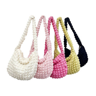 [ซื้อครบ 30.- ลดค่าส่ง 80.-] กระเป๋าสะพายข้าง สไตล์เกาหลี กระเป๋าคล้องใต้วงแขน เลือกได้ 5 สี
