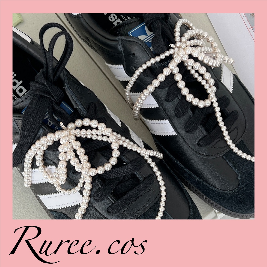 พร้อมส่ง/ของแท้] Monday Edition - Pearl Tassel Shoelace