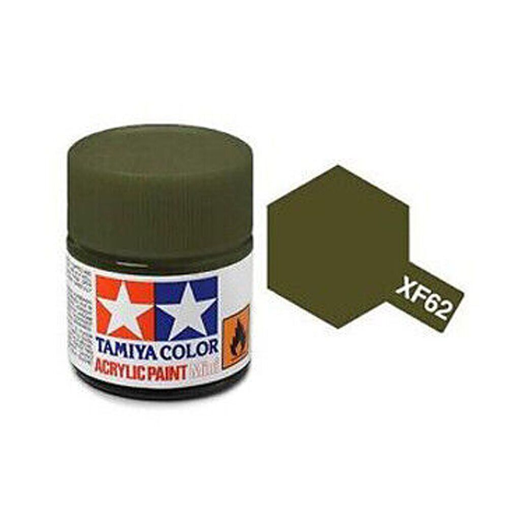 81362 XF-62 Olijf Drab, mat 23ml - Tamiya - 81362 - De Revell