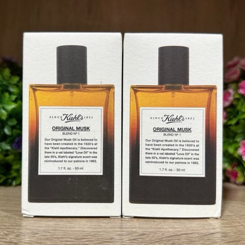 🍃 น้ำหอม Kiehl’s original musk blend no.1 eau de toilette spray 50 ml 🍀 ...