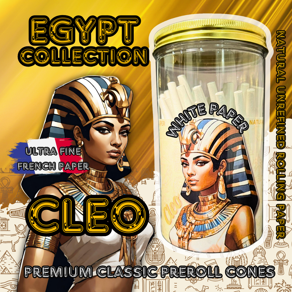 CLEO White Paper Pre-Rolled กระดาษโรลพันสำเร็จ ออแกนิค โรลสำเร็จ pre ...
