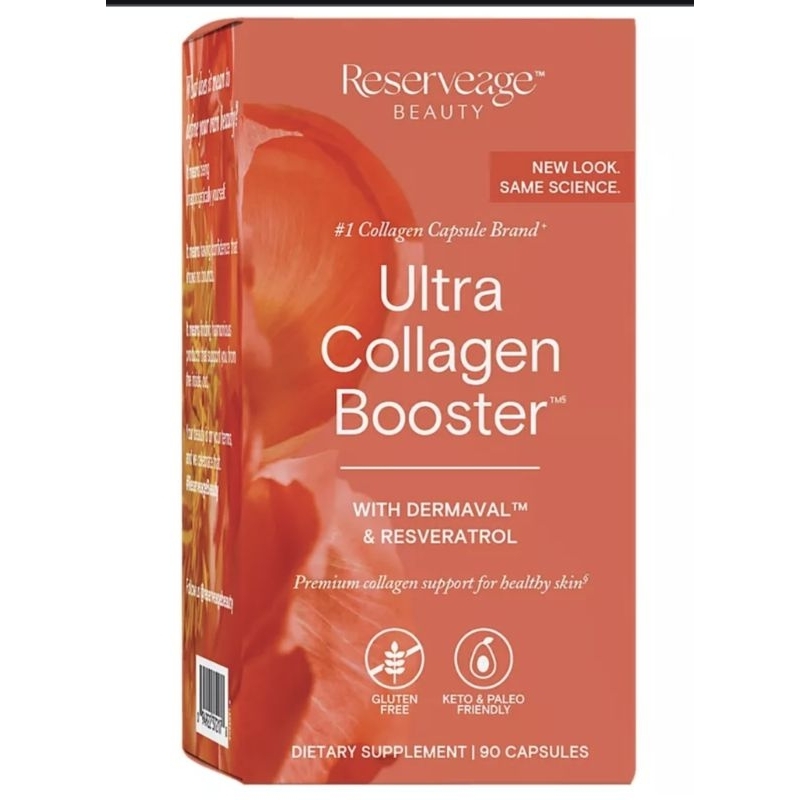 Reserveage Ultra Collagen Booster With Dermaval&Resveratrol บรรจุ90 ...