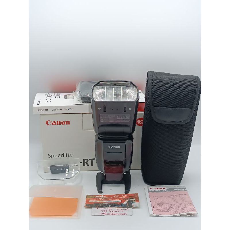 แฟลช Canon 600EX-RT อดีตประกันศูนย์ | Shopee Thailand