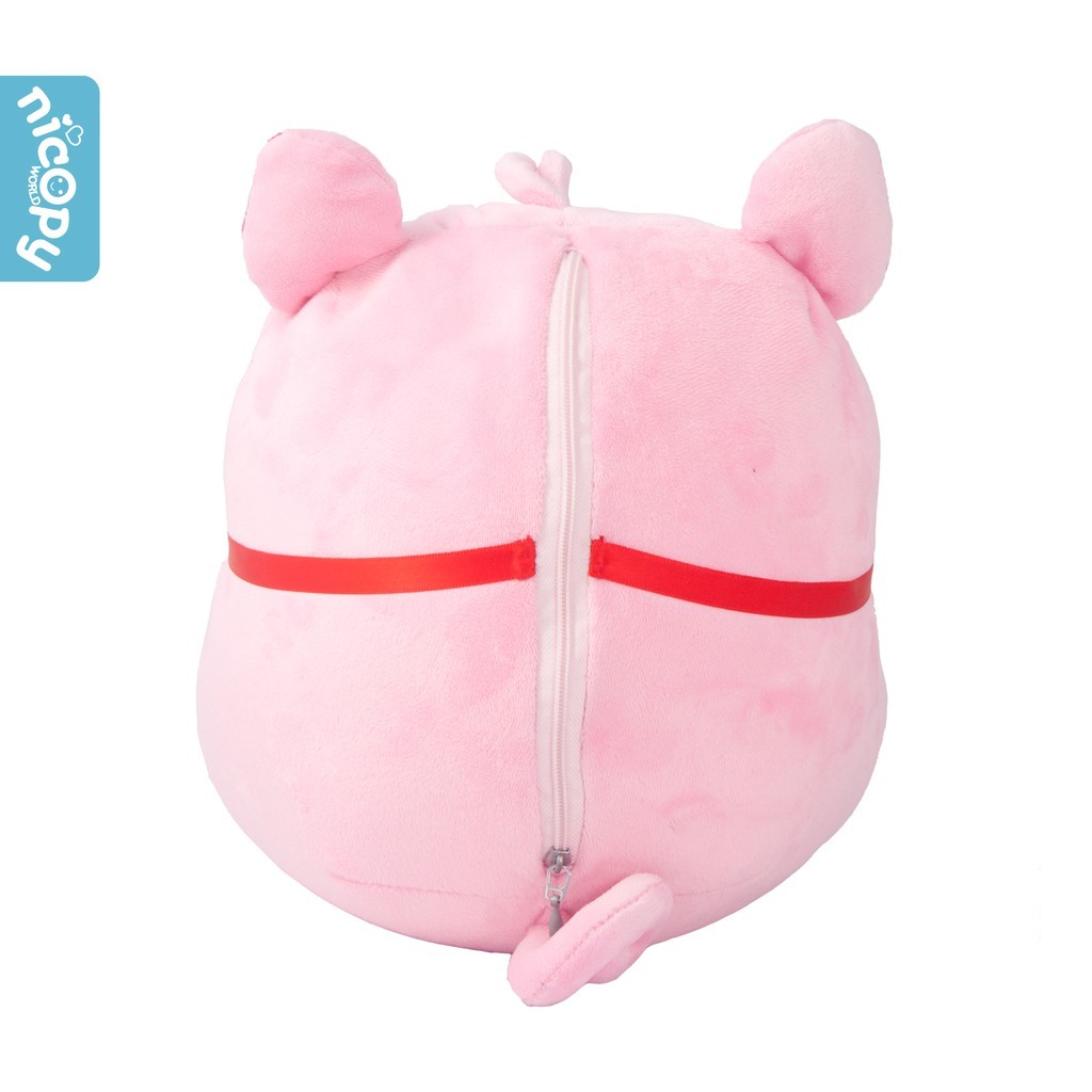 NICOPY หมอนรองคอ (หมู) แปลงร่างได้ 2in1 | Shopee Thailand