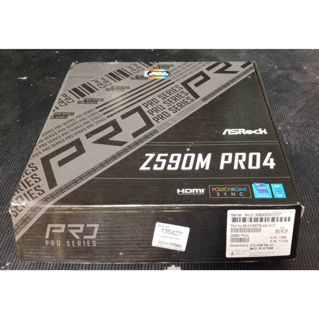 Mainboard ASROCK Z590M PRO 4 (LGA1200) | Shopee Thailand
