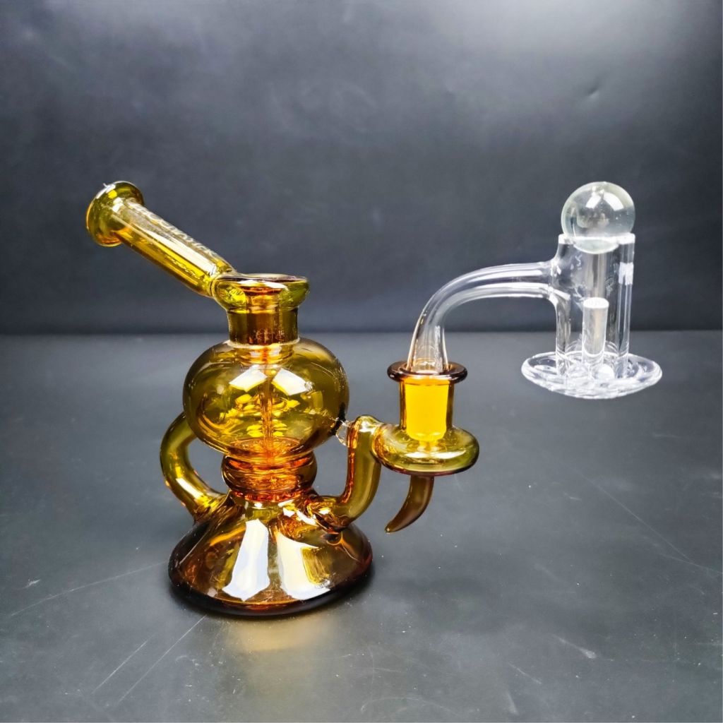 แจกันแก้ว 7Pcs Recycler II Portable Oil Rig Set Full | Shopee Thailand