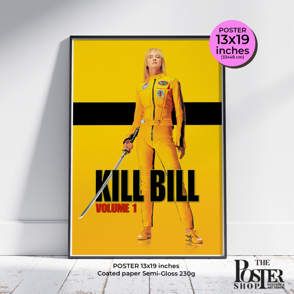 Kill Bill Poster / art collection Quentin โปสเตอร์ภาพขนาด 33X48 cm ...
