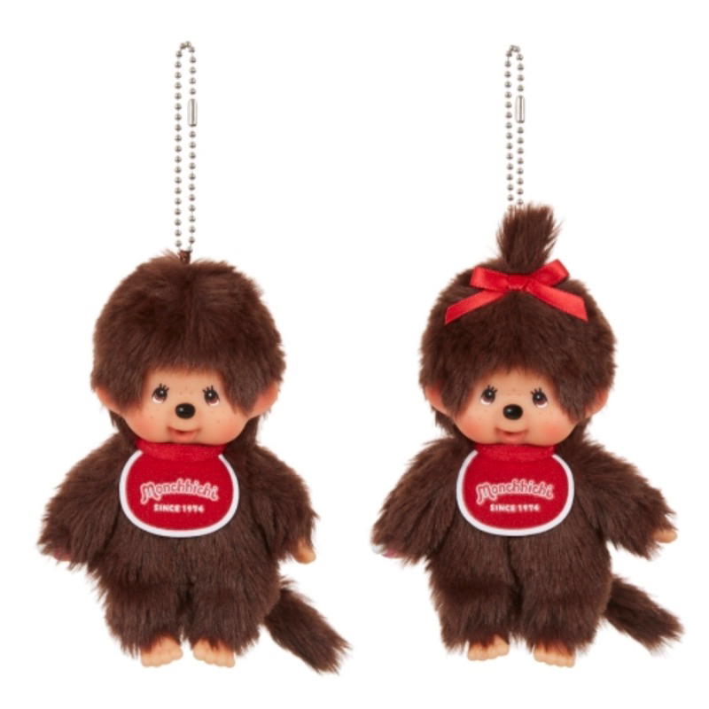 พร้อมส่ง Sekiguchi Monchhichi Keychain Boy & Girl Shopee Thailand