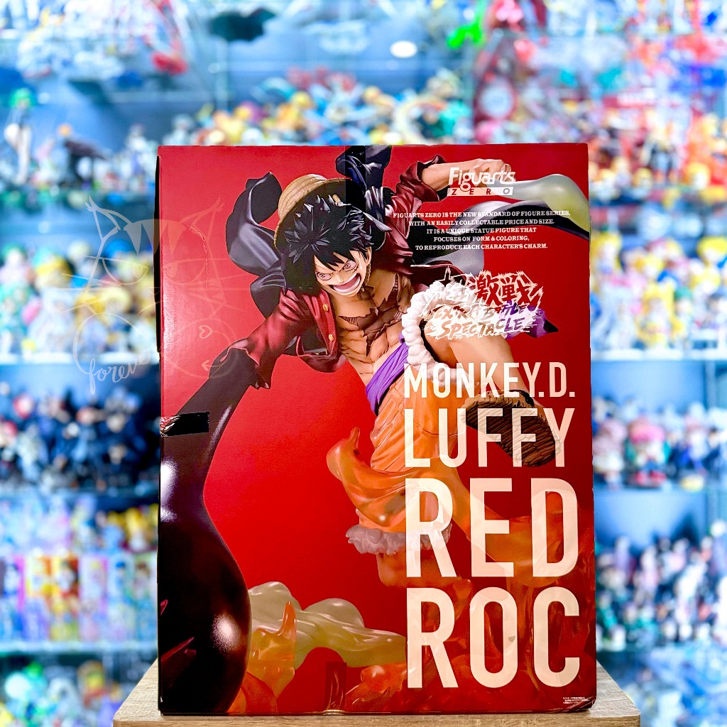 Figuarts Zero One Piece EXTRA BATTLE SPECTACLE MONKEY.D. LUFFY -RED ROC ...