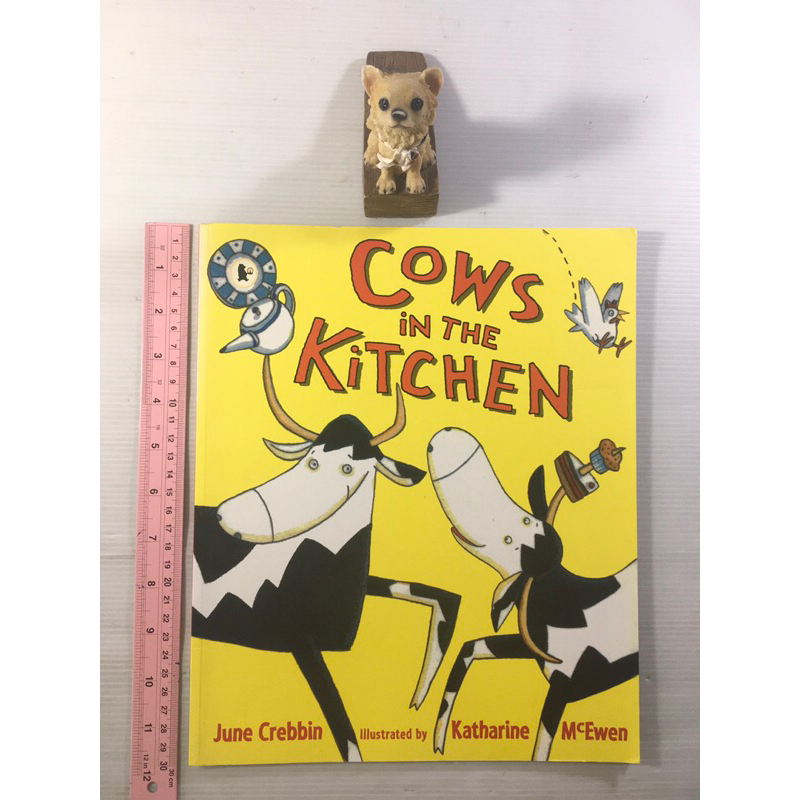 Cows in the Kitchen By June Crebbin หนังสือภาษาอังกฤษมือสองปกอ่อน ...