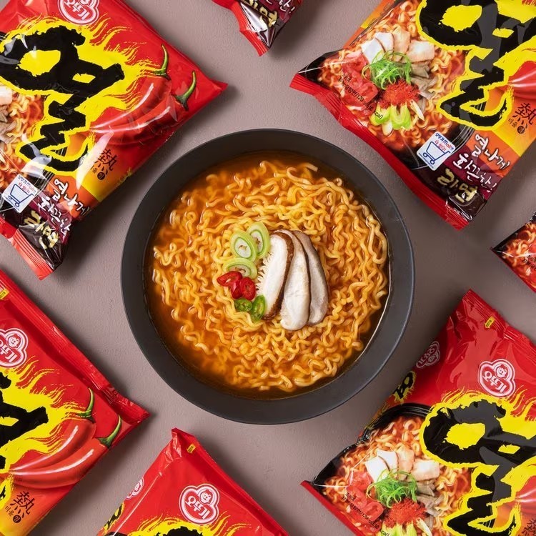 มาม่าเกาหลี โอโตกิ ยอล รามยอน ottogi yeul ramyun 120g ต้มยำเกาหลี รส ...