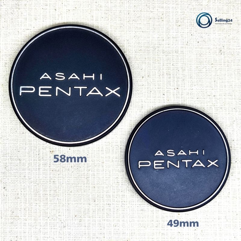 Bouchon D'objectif Pentax 49mm Métal - RARE - Pour Objectifs Asahi SMC A M