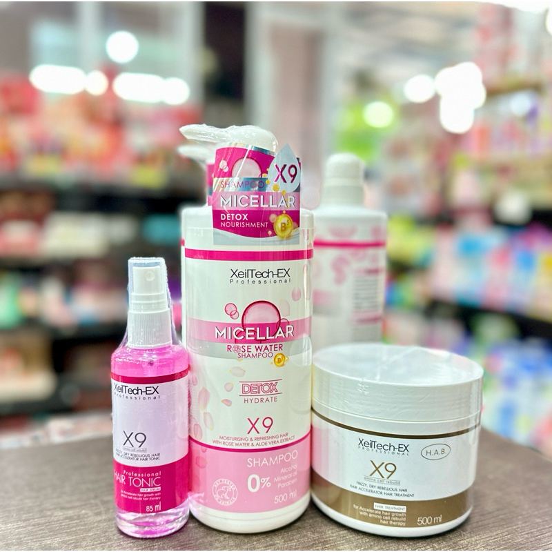 XeilTech-EX Micellar Rose water shampoo 500 ml. | Shopee Thailand