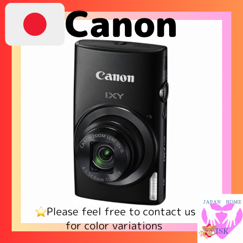 กล้องดิจิตอล Canon Ixy 170 Black 12X Optical Zoom Ixy170(Bk) ส่ง