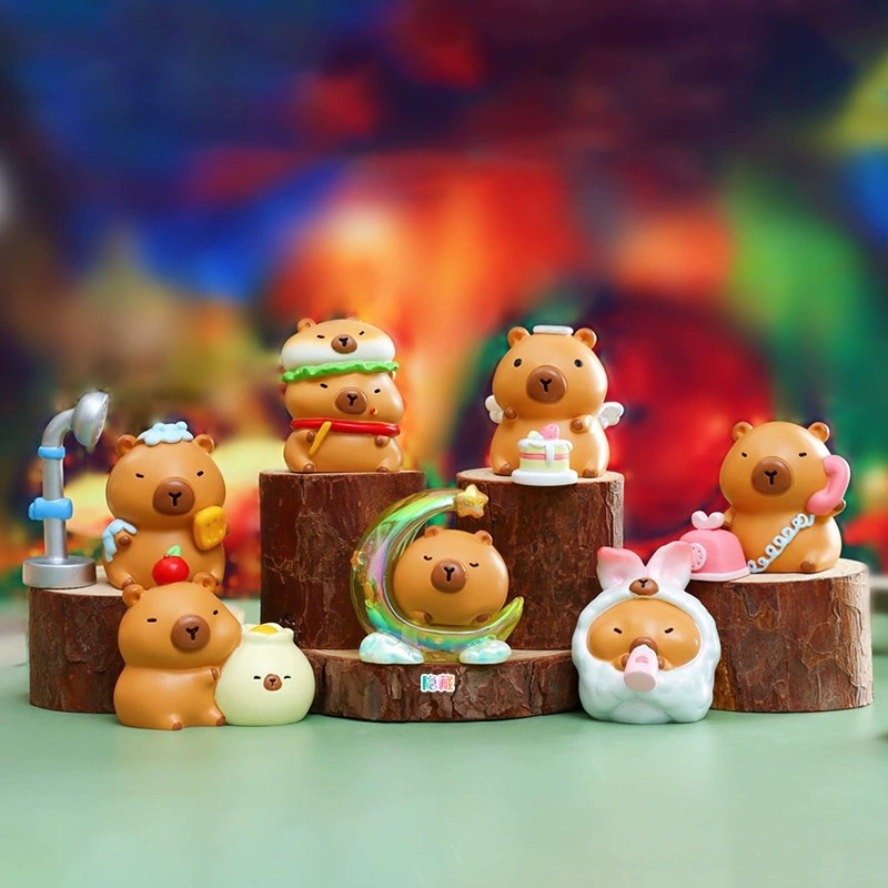 กล่องสุ่ม Capybara คาปิปาร่า TheStolling time of capybara | Shopee Thailand