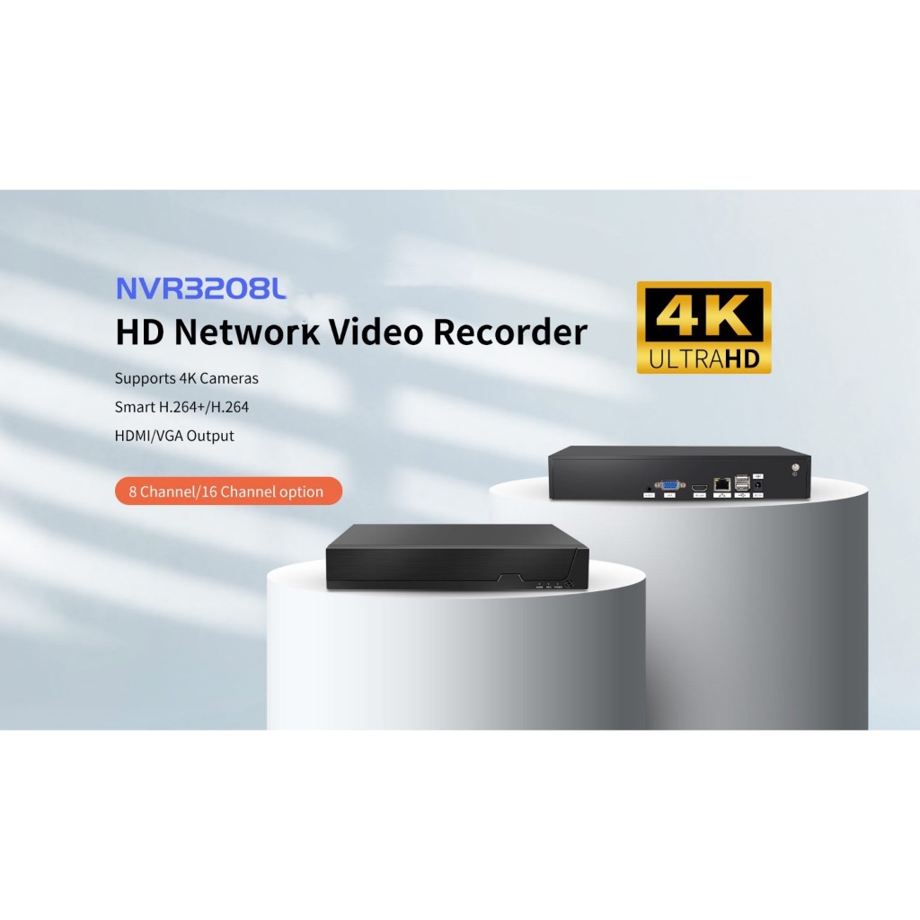 Vstarcam เครื่องบันทึกรุ่น NVR3208L โฉมใหม่ ( Eye4 NVR 8 CH)เครื่อง ...