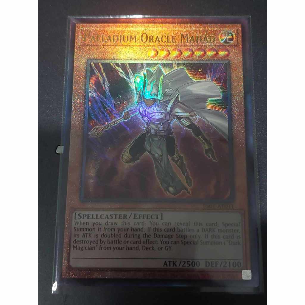 Yu-Gi-Oh Asia English: Palladium Oracle Mahad ระดับ Ultimate Rare ES01 ...