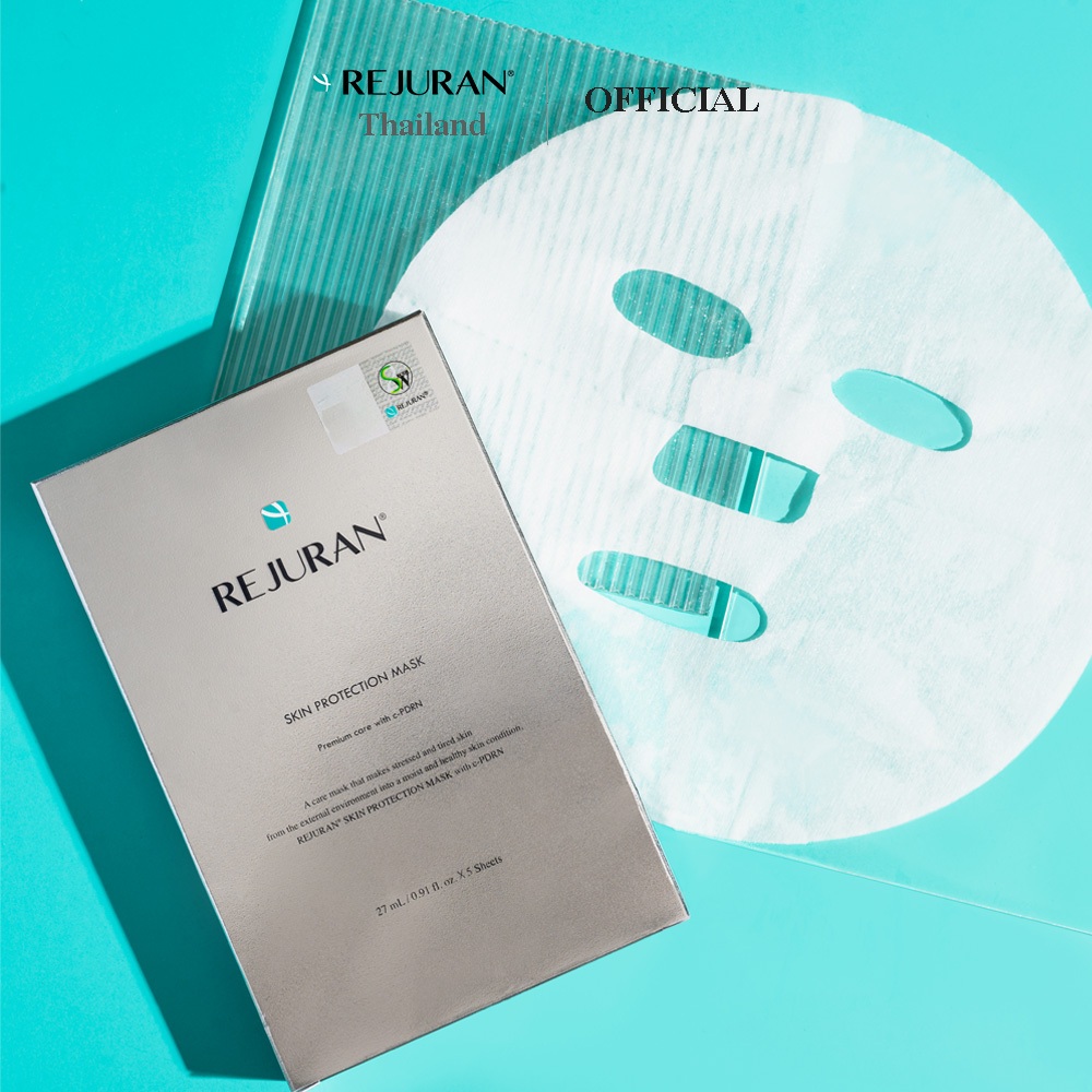 REJURAN SKIN PROTECTION MASK (5 แผ่น) รีจูราน สกิน โพรเทคชั่น มาส์ก 5 ...