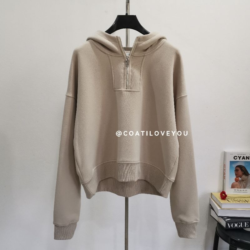 PRIMARK HALFZIP HOODIE SWEATSHIRT Shopee Thailand
