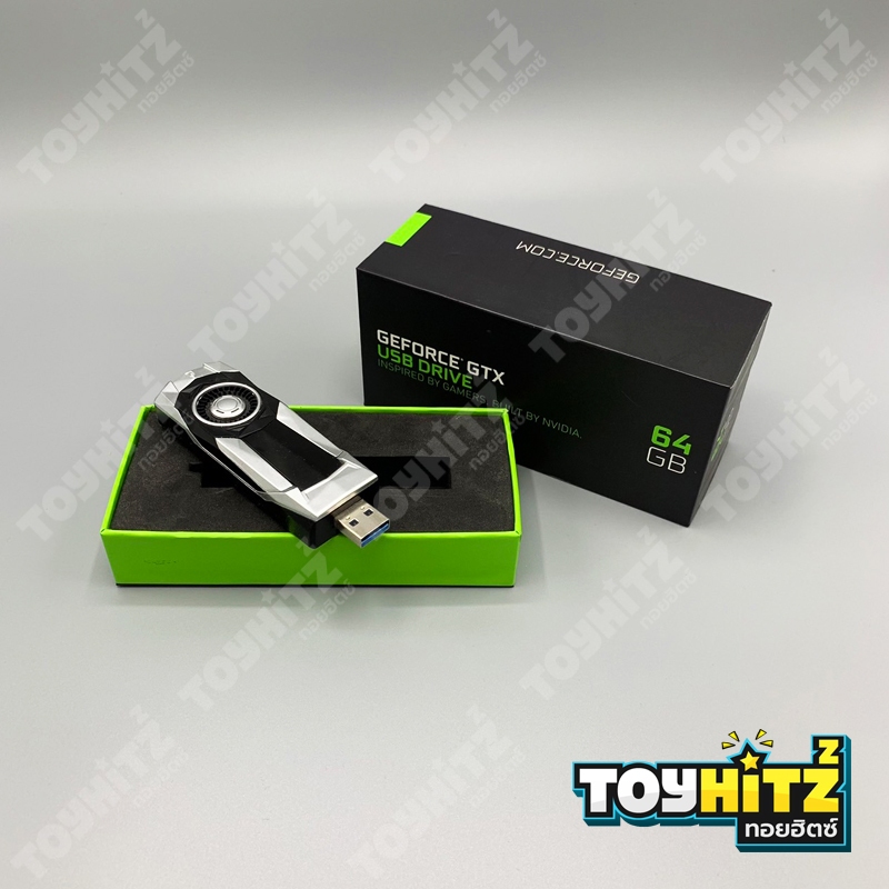 แฟลชไดร์ฟการ์ดจอ Geforce GTX USB Drive 64 GB USB 3.0 (Limited Edition ...