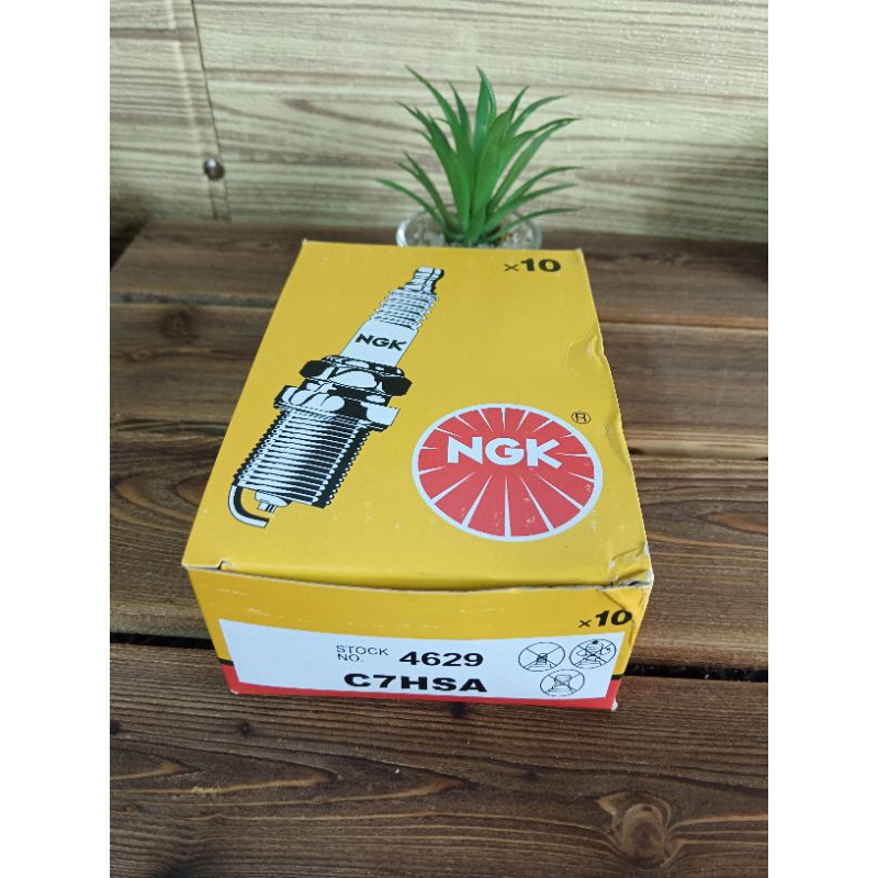 หัวเทียน NGK C7HSA หัวฉีด,คาบู,WAVE ทุกรุ่นเกลียว สั้น,ยาว (10หัว ...